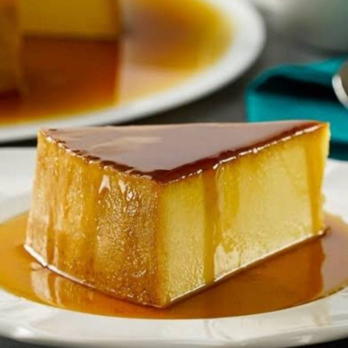 Flan Napolitano.