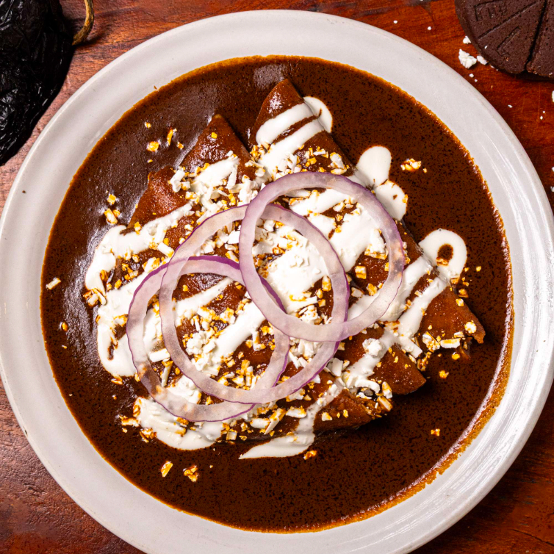 Enchiladas de Mole