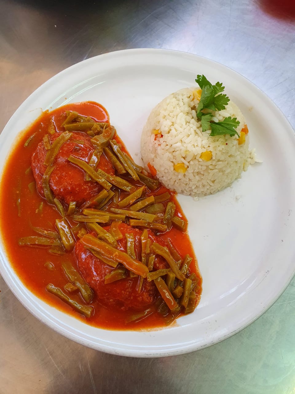 Tortas de Camarón con Nopales