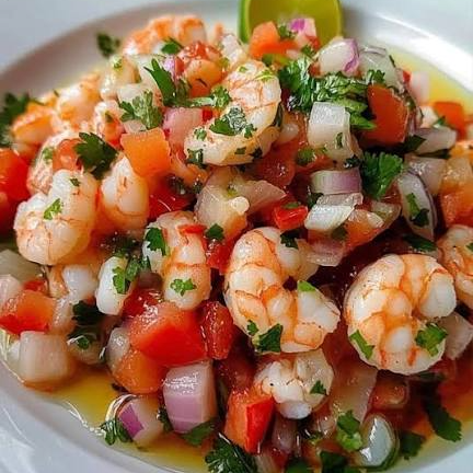 SALADA DE CAMARAO DE VINAGRETE
