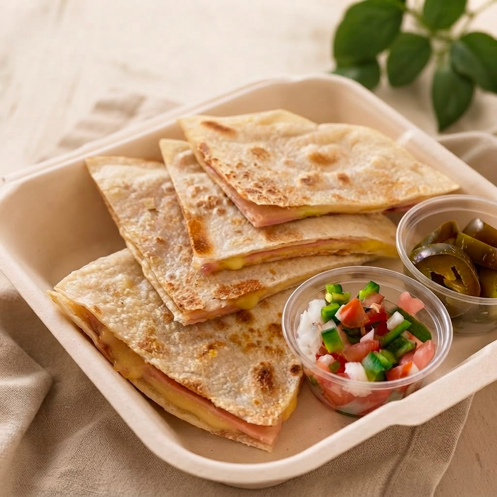 Sincronizadas con jamón y queso
