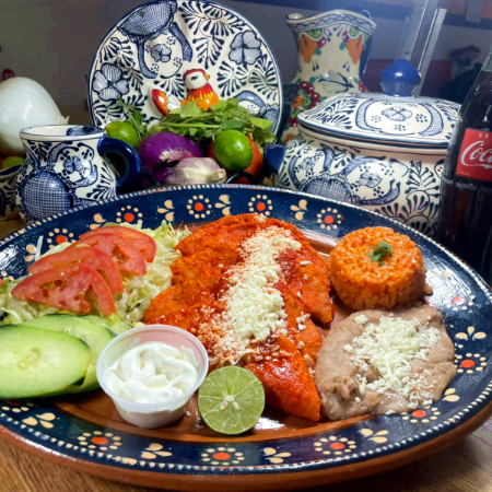 Enchiladas Rojas