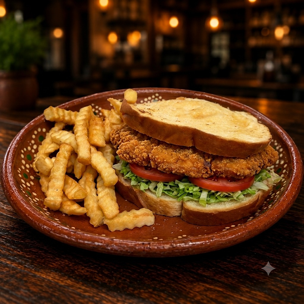 Sándwich de Milanesa de Pollo