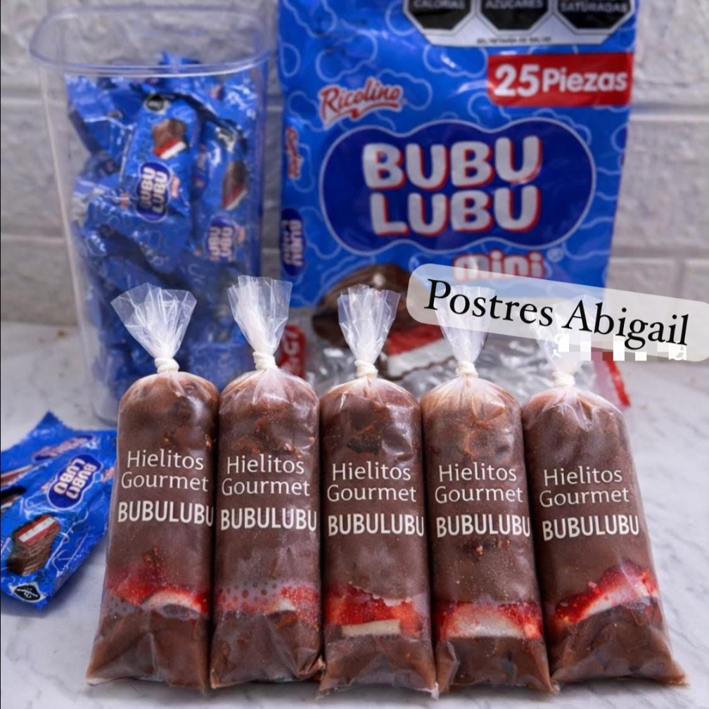 Bolis Sabor Bubu Lubu Con Trositos De Bubu Lubu