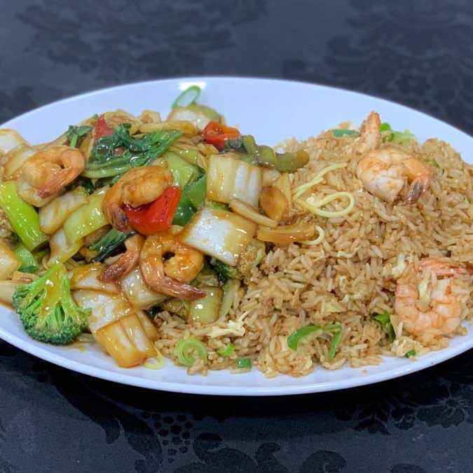 Combinado de langostino