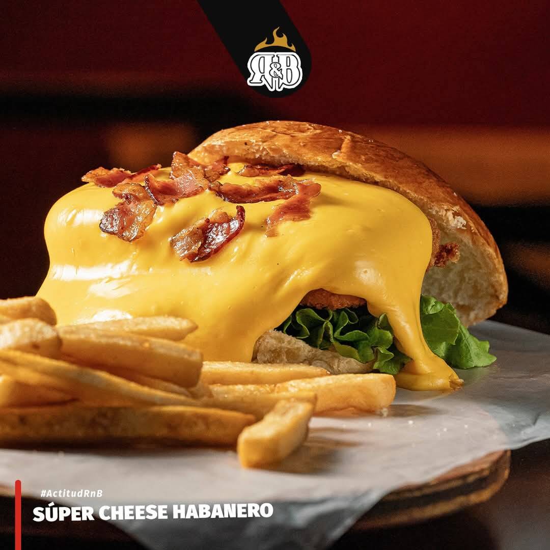 Hamburguesa Cheddar & Bacon