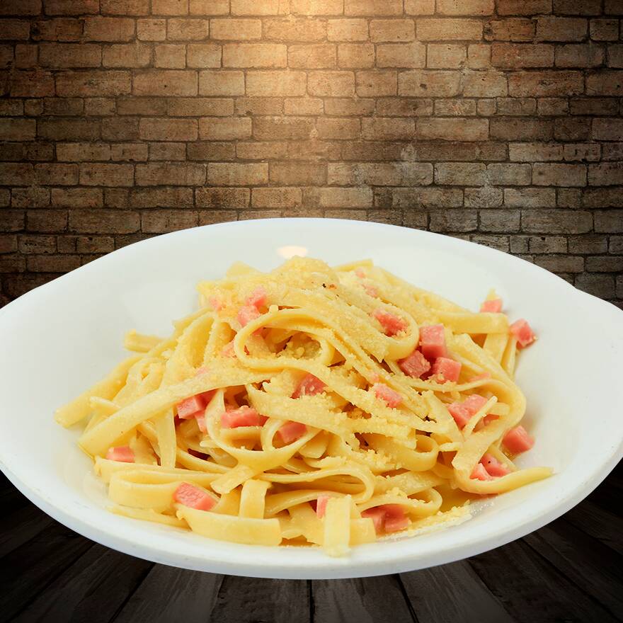 Pasta al Burro con Jamón C