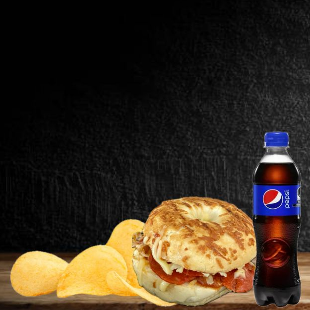 Combo Sándwich + Refresco + Papas
