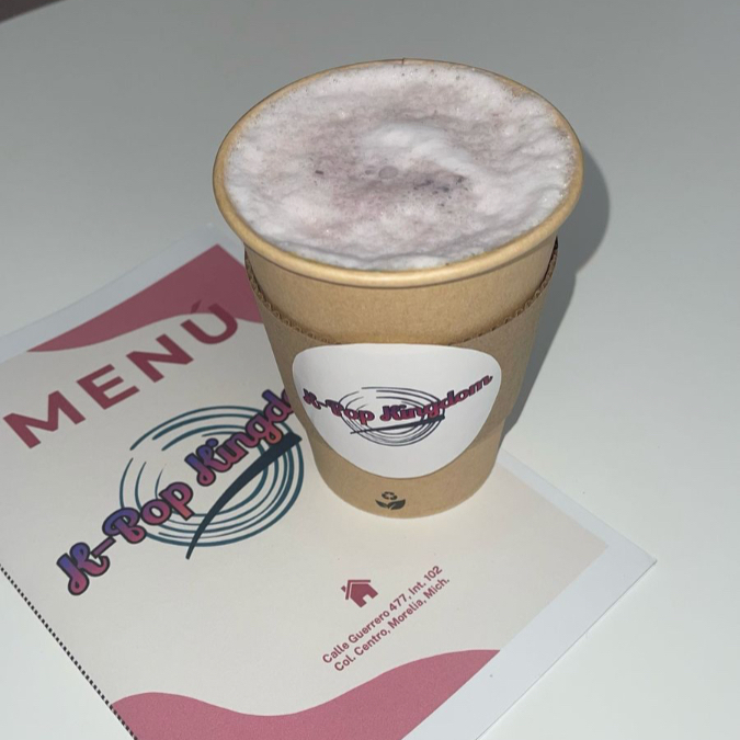 Violet Crazy Latte