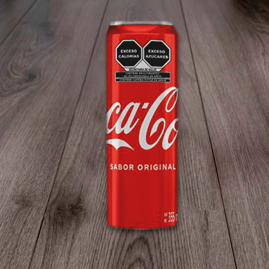 Coca-Cola regular lata