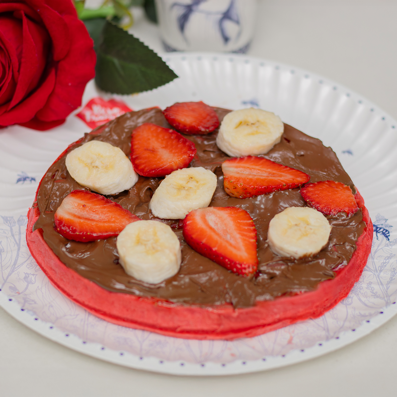 Waffle Con Nutella