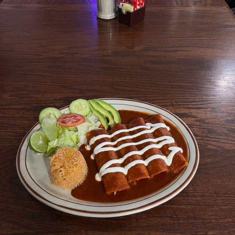 Enchiladas Rojas