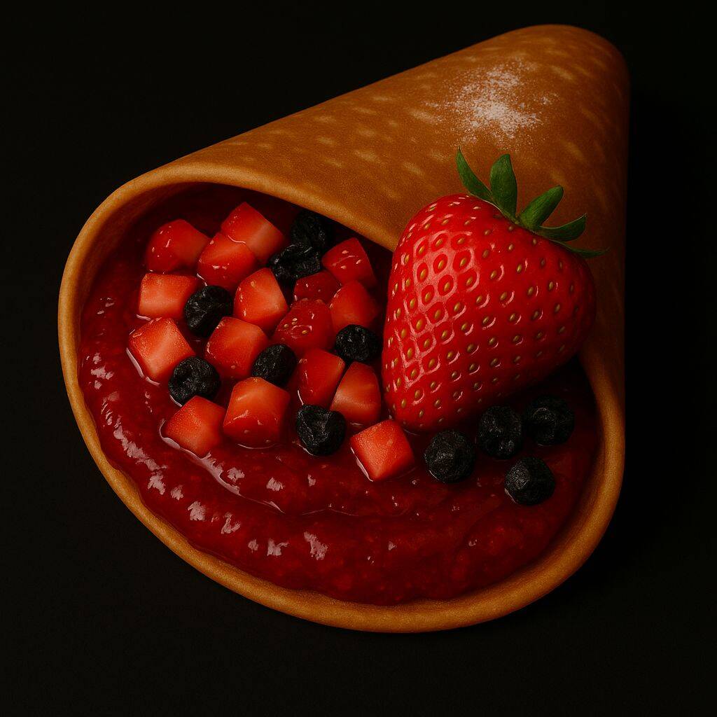 Crepa Frutos Rojos