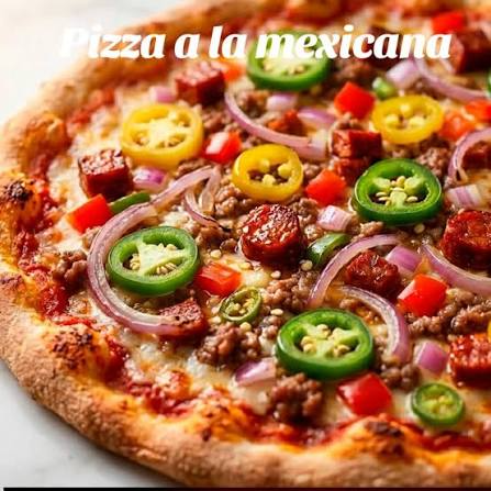 Pizza Familiar Mexicana
