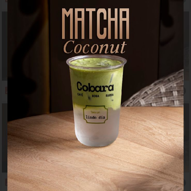 COCONUT MATCHA 16 OZ
