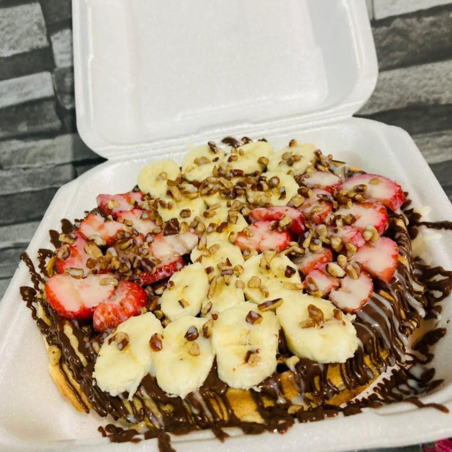Waffle con Nuez.