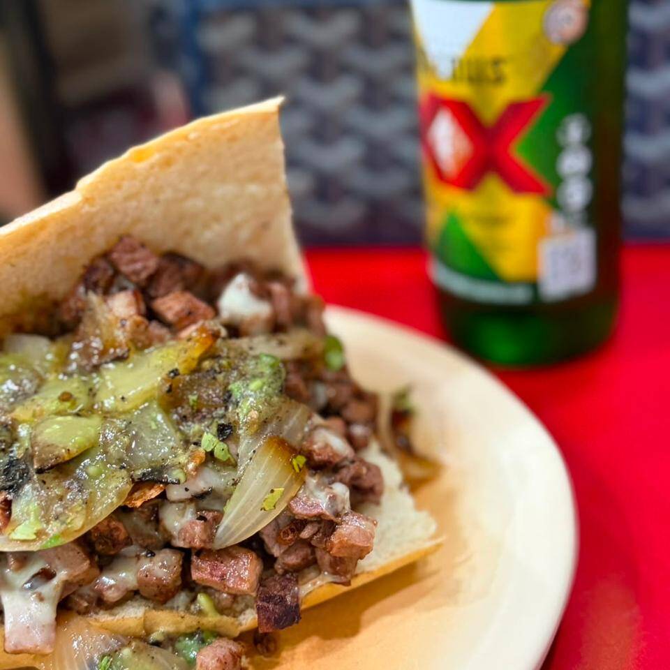 Torta Arrachera