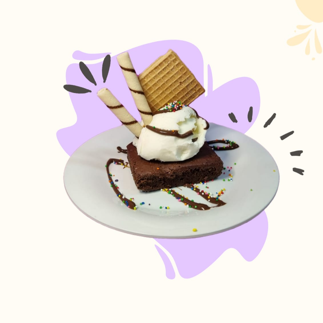 Fruty Brownie