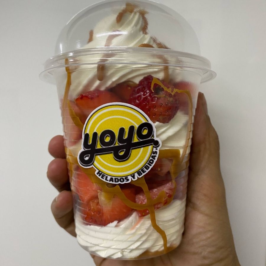 Fresa con Crema
