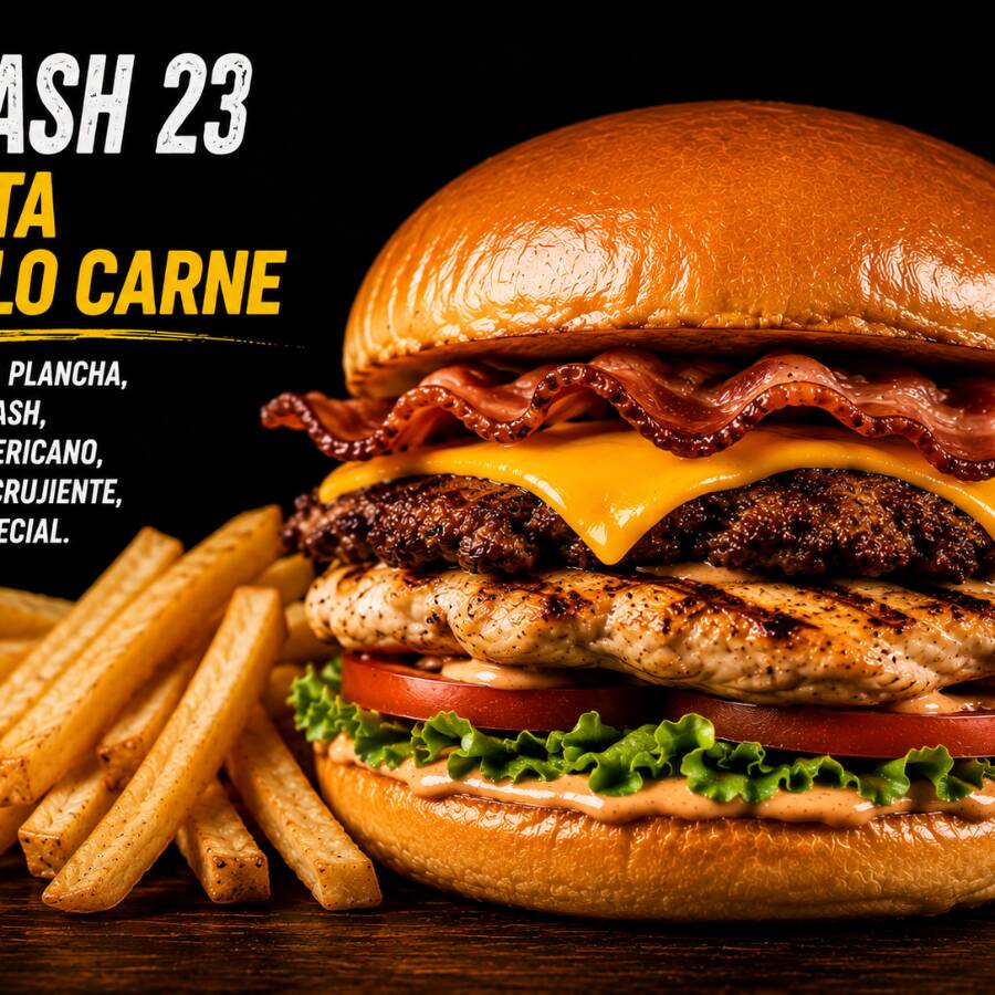 Smash Burguer Mixta