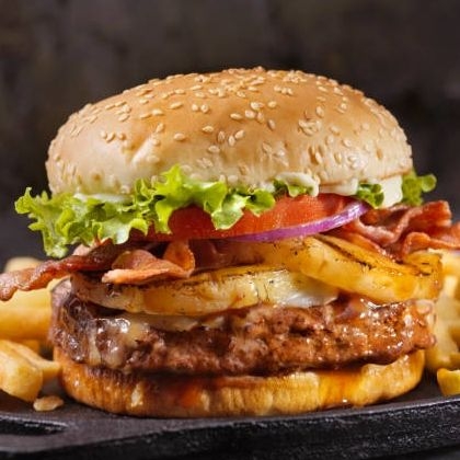 Hamburguesa Hawaiana