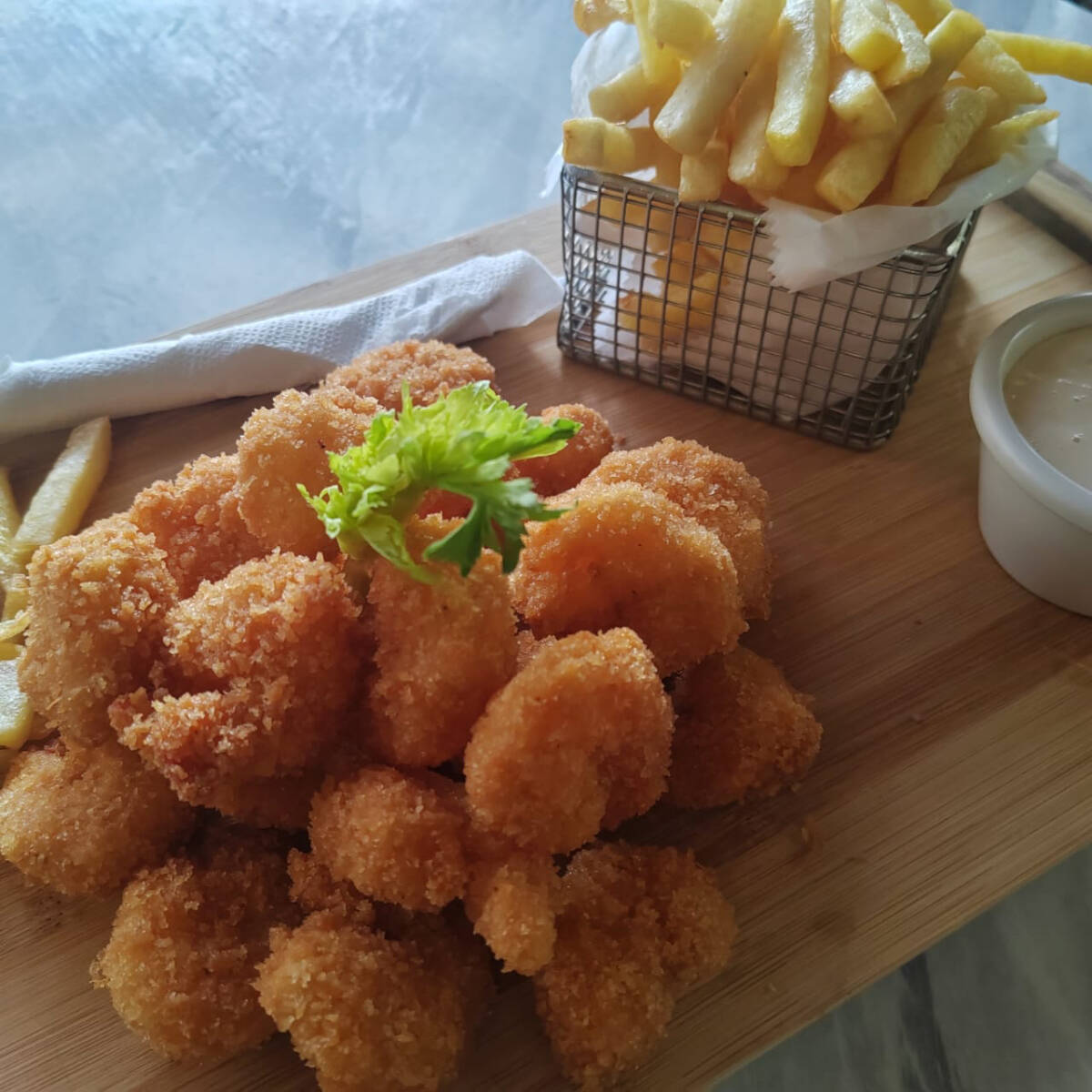 Camarones Empanizados