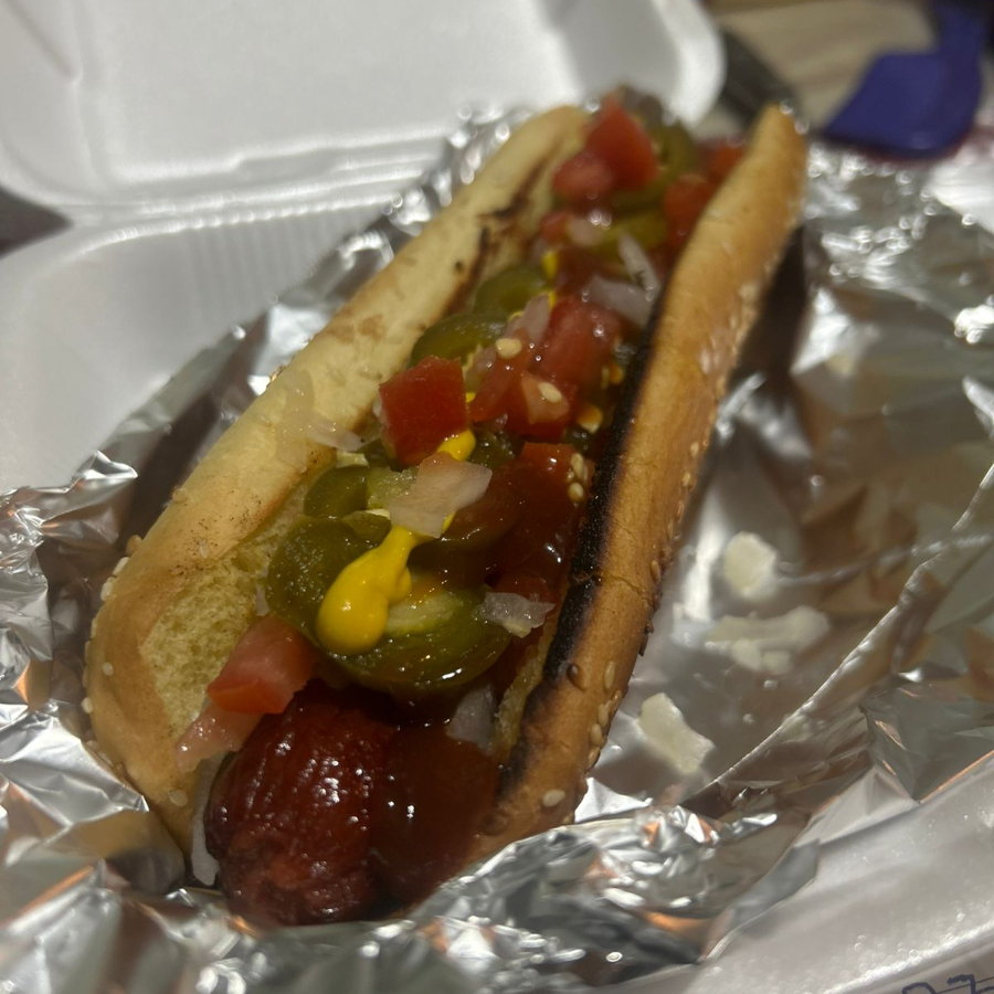 Hot Dog Grande de Carne de Res