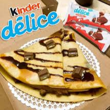 Crepa de Kinder Delice