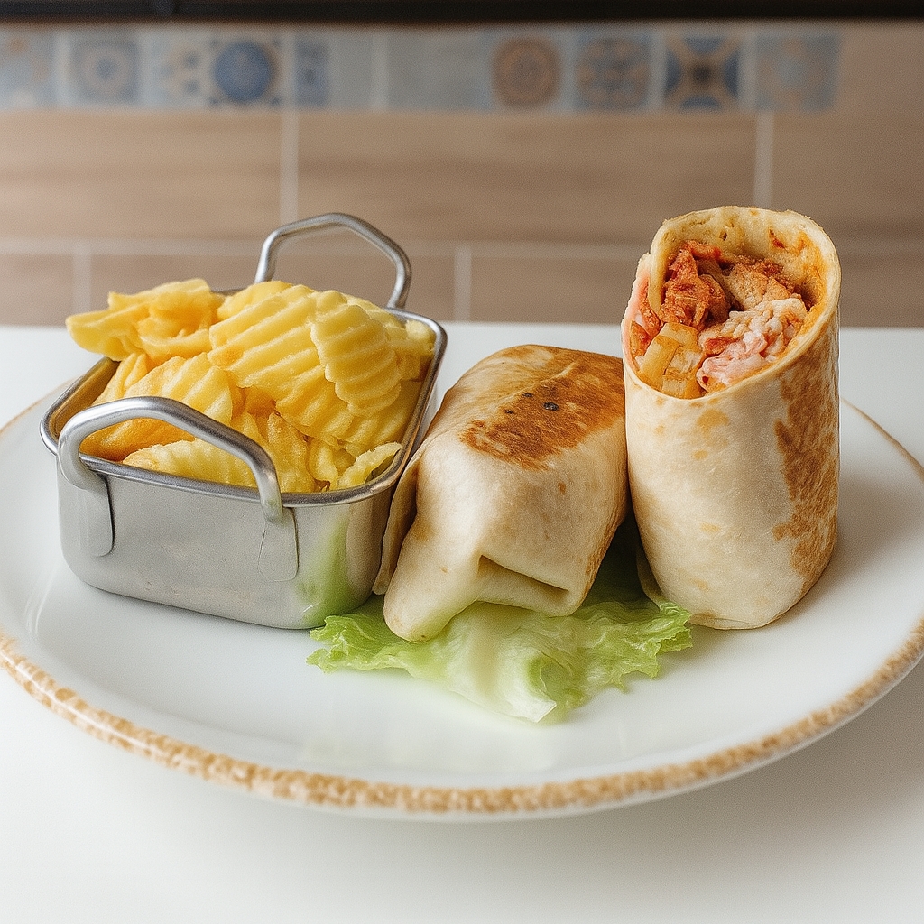 Burrito de Carne al Pastor
