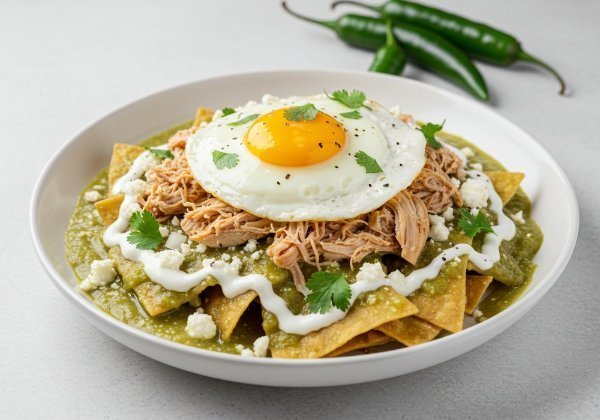 Arma tus Chilaquiles Verdes