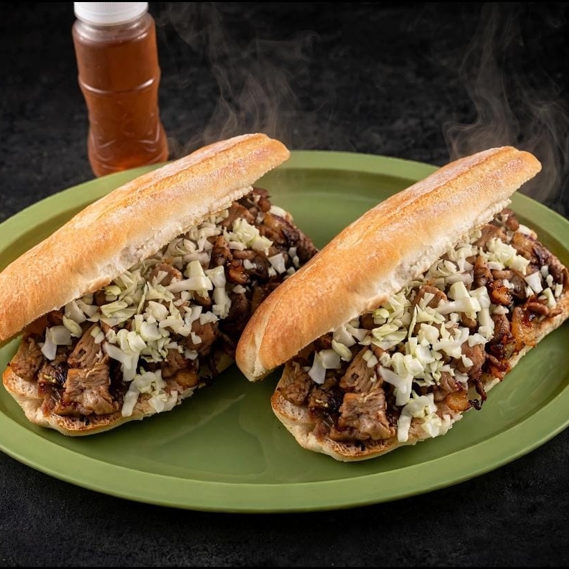 2 Tortas de Asado y 1 Té