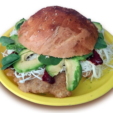 Cemita con Milanesa de Puerco