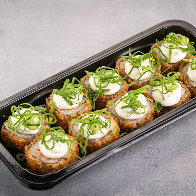 10 hot holl com cream cheese e cebolinha