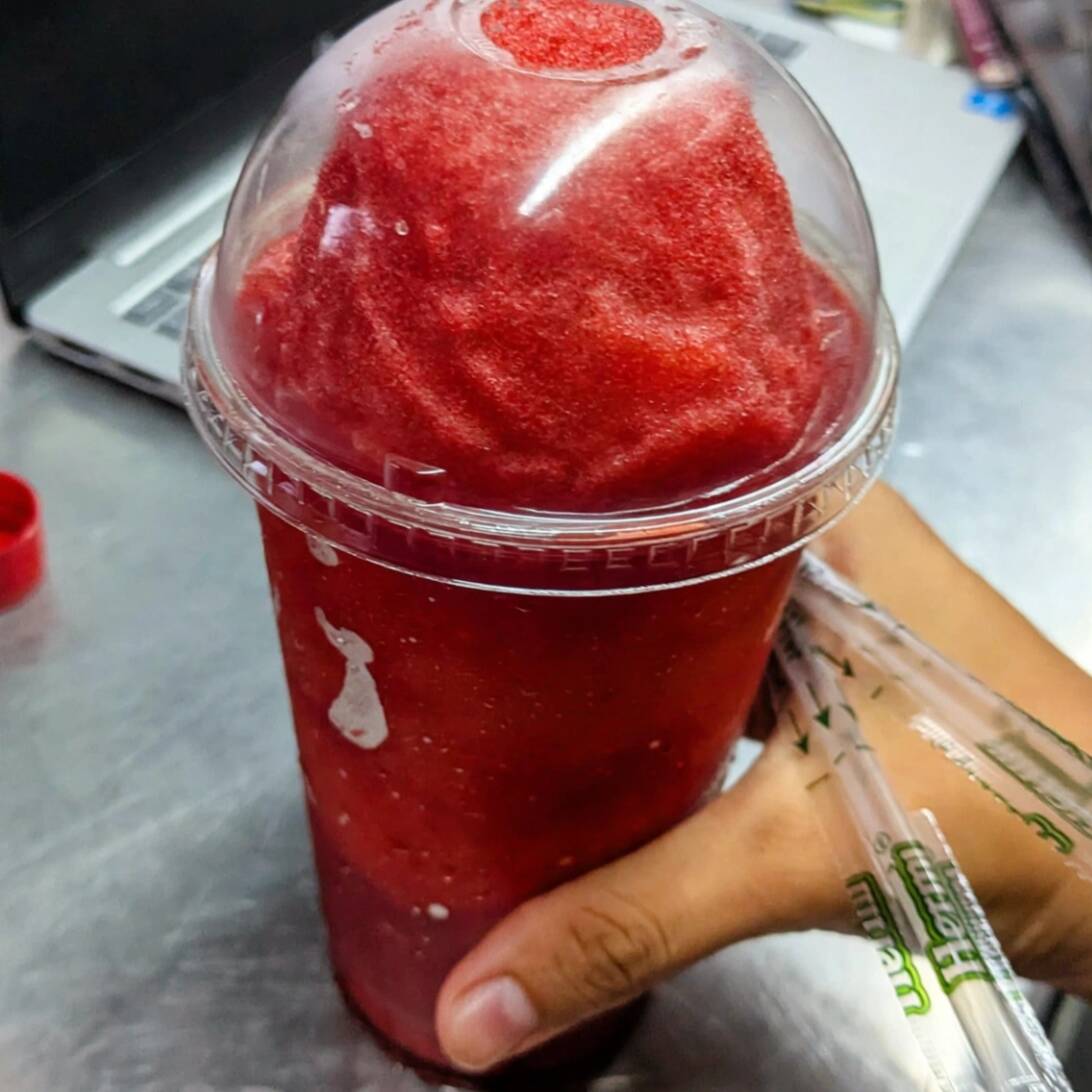 Chamoyada De Pelón Pelo Rico 😋❤️ 22oz