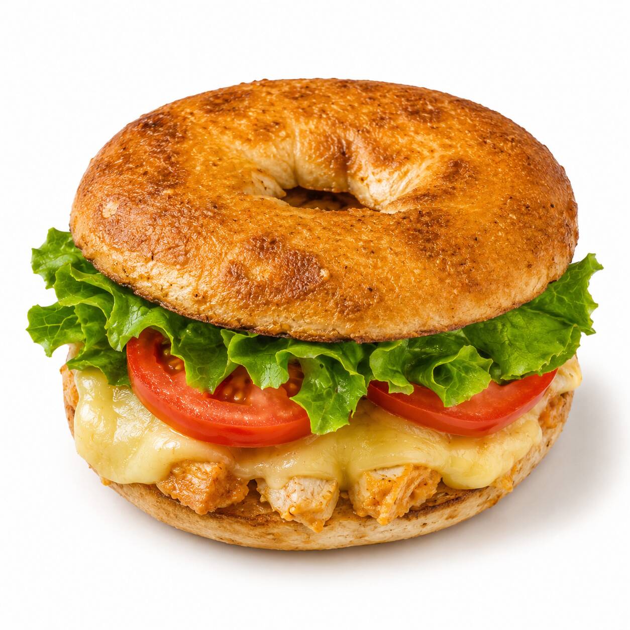 BAGEL POLLO CHIPOTLE