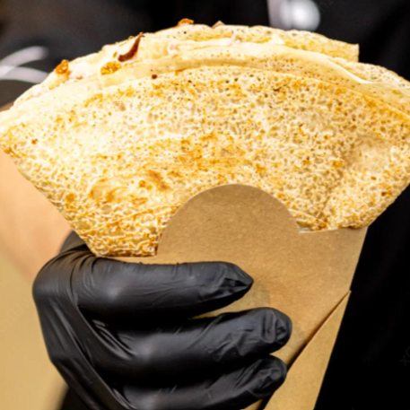 Queijo, presunto, frango desfiado, bacon, calabresa, tomate, milho, catupiry e orégano