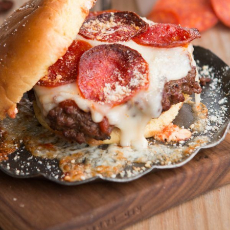 Hamburguesa Pizza