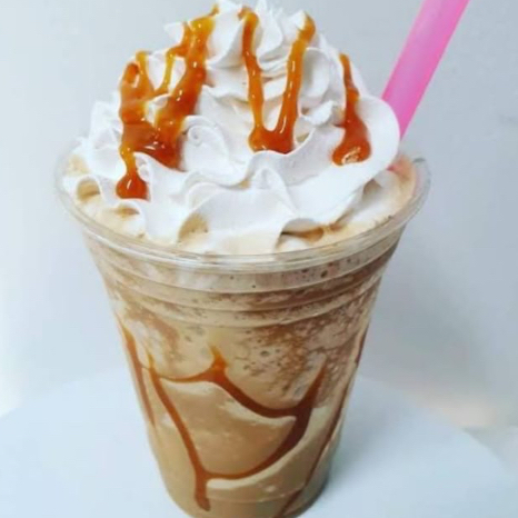Frappé cajeta