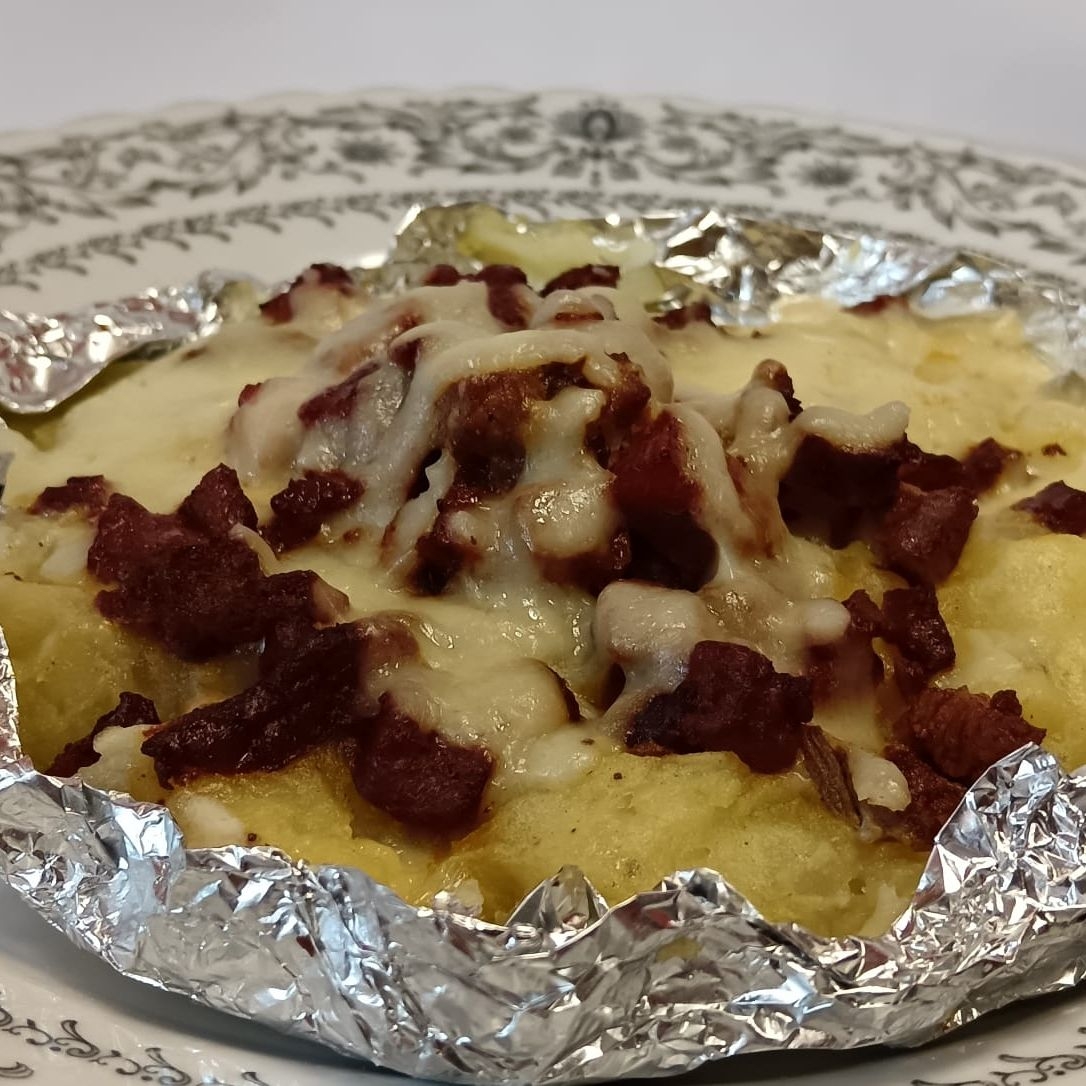 Papas Rellenas con Arrachera