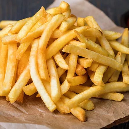 Porção de Batata Pequena (150g) Temperada com Sal e Pápicra.