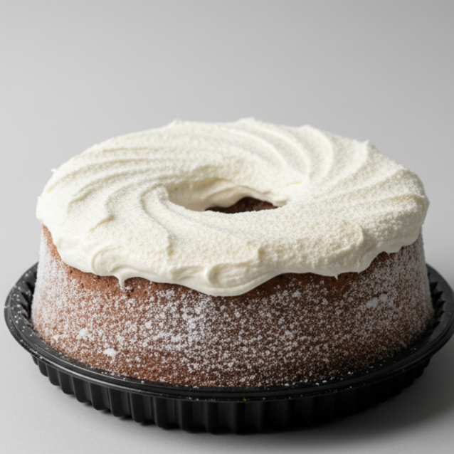 Bolo macio de chocolate com cobertura leve e cremosa de Ninho artesanal. Uma combinação que derrete na boca!