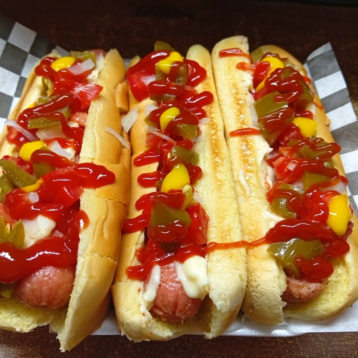 HORDEN DE 3 HOT DOGS SENCILLOS