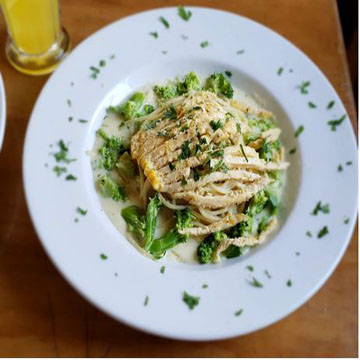 Pollo alfredo
