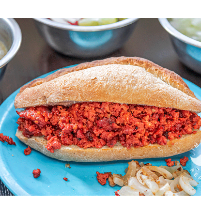 Lonche de Chorizo