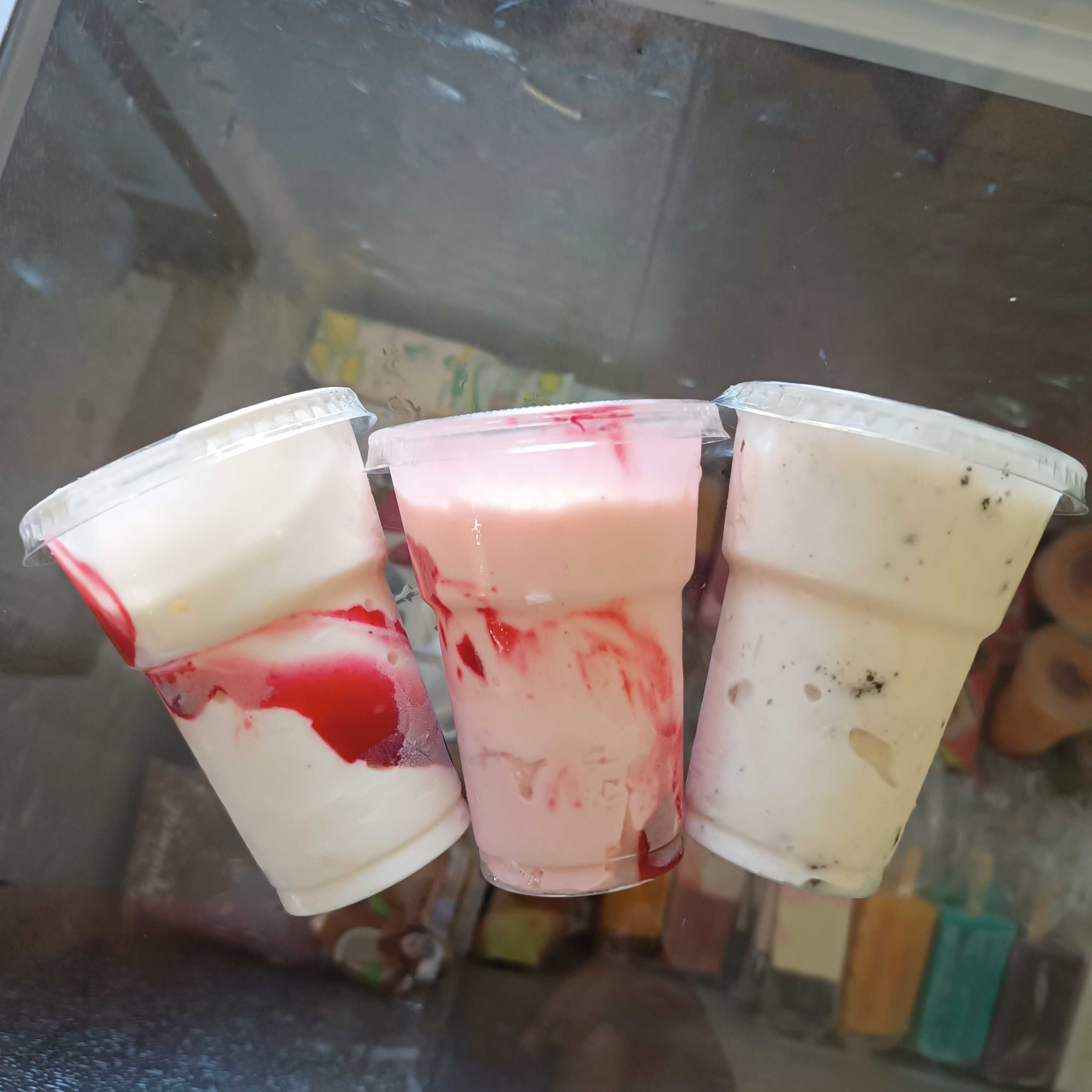 VASO DE NIEVE 500ML (VANILLA, OREO O FRESA)