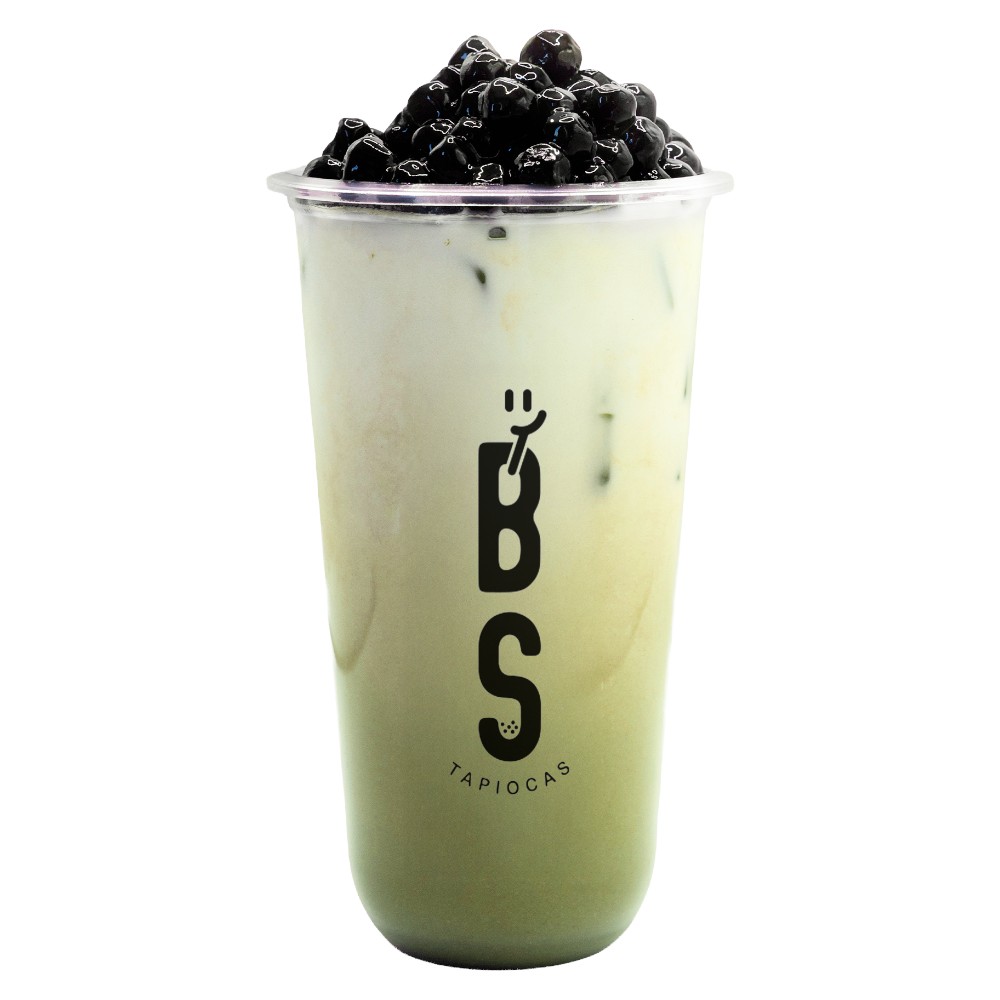 B6. Matcha Black Boba M Large