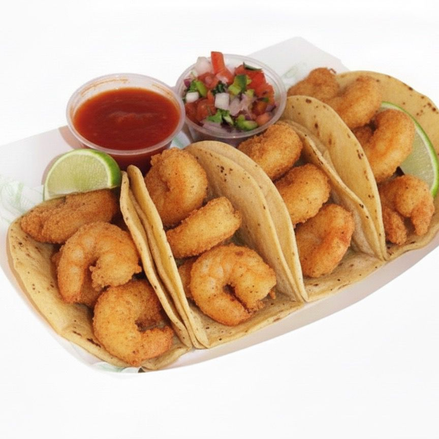 Taco Capeado de Camarón