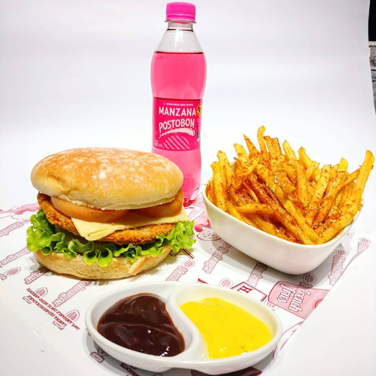Combo Hamburguesa de Pollo
