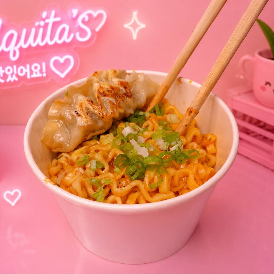 Buldak + Mandu 💝