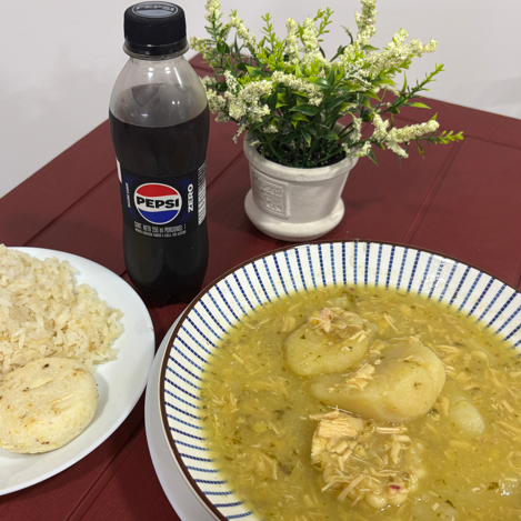 Sopa de Ajiaco Completo